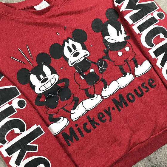 Women's Vintage Mickey Mouse Sweater Small